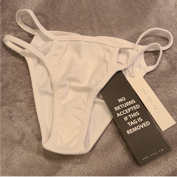 ♡BNWT UNICORN RARE AYAI™ ☆ilf☆ Bikini Style Briefs in WHITE. Archived Style♡ - Picture 7 of 15